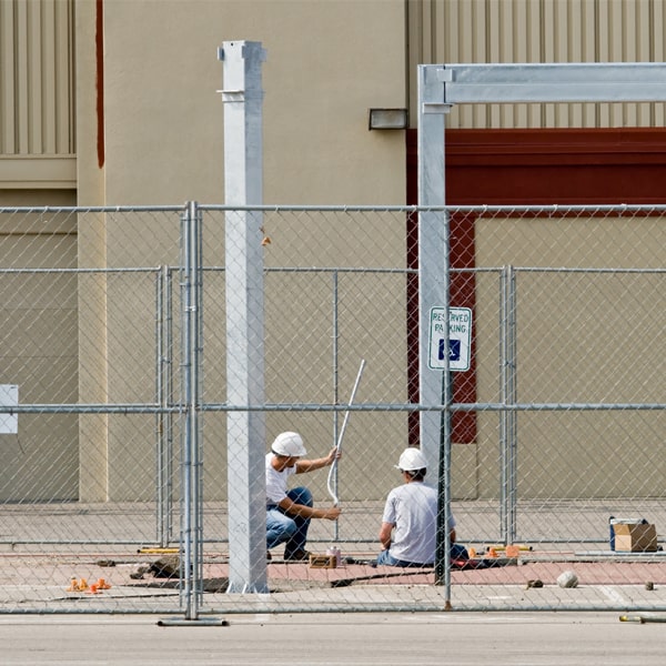 how much notice do i need to give to rent construction fence